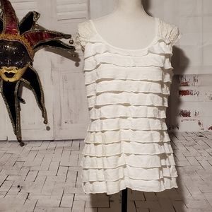 AGB Ruffled Blouse